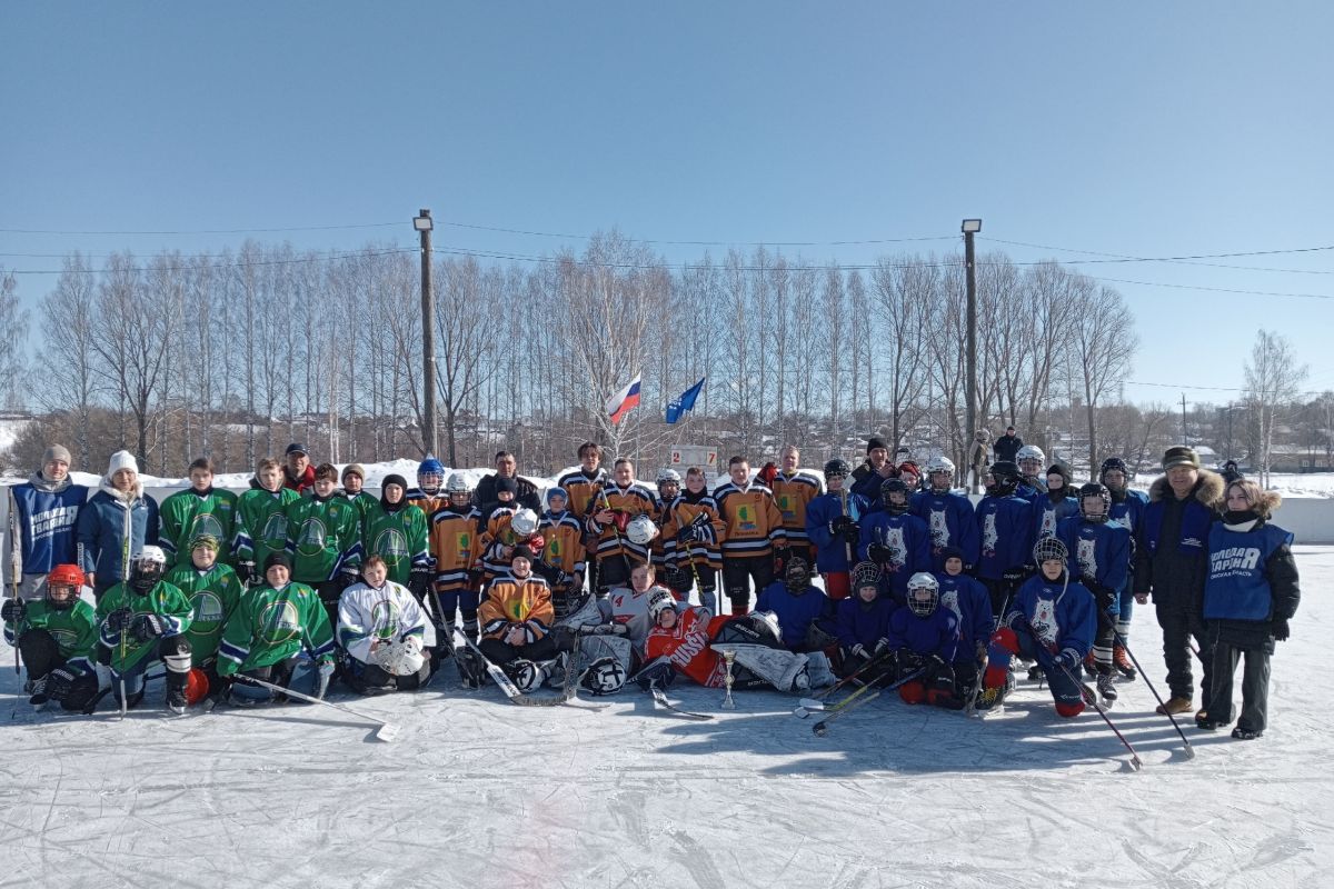 В Пижанке прошел седьмой турнир по хоккею с шайбой среди детских команд