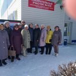 В Алексеевском районе на выборы приходят всем ТОСом