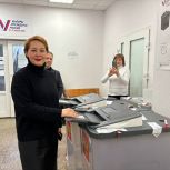 Наталия Полуянова: Несмотря на напряженную обстановку, на избирательных участках в Белгороде ответственная и доброжелательная атмосфера