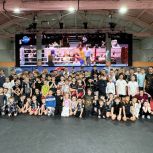 В Находке «Единая Россия» организовала тренировку для школьников с чемпионами по кикбоксингу