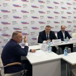 Депутаты «Единой России» Магомед Дарсигов и Виктор Чигвинцев провели совместный прием жителей Первомайского района донской столицы