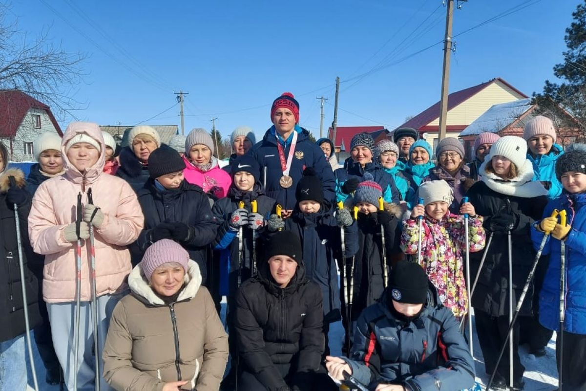 По маршруту с чемпионом