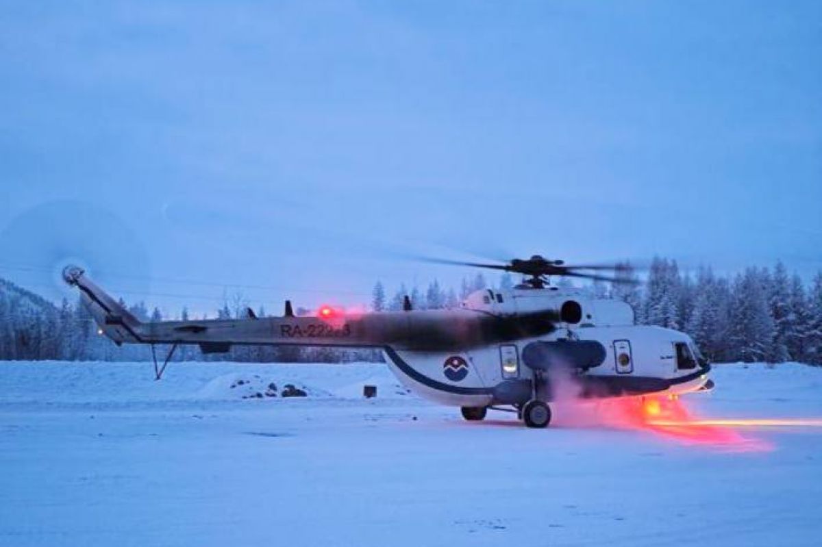 В Магаданской области потерпел крушение вертолет Ми-8