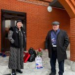 Усман Евлоев посетил семью погибшего во время выполнения боевых задач в зоне спецоперации в Украине Мержоева Салама