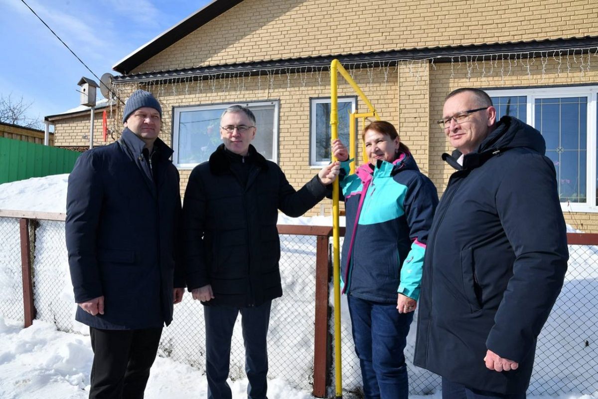 В Сарапульском районе Удмуртии запустили новый межпоселковый газопровод