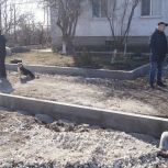 В Советском районе по Народной программе проходит благоустройство придомовых территорий