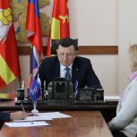 Секретарь Красноармейского местного отделения партии «Единая Россия», глава муниципалитета Сергей Сергеев провёл прием граждан по личным вопросам