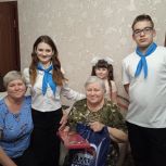 Партийцы Гагаринского района навестили семьи ветеранов Великой Отечественной войны