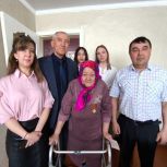 В Нагайбакском районе поздравили тружеников тыла