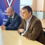 Денис Перепелицын отчитался о проделанной работе перед избирателями Лобни