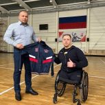 Павел Кравченко подарил сборной Алтайского края по бочча новую форму