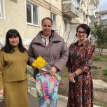В преддверии 8 марта актив Бахчисарайского МО Партии «Единая Россия» встретился с женами и матерями Героев, погибших в ходе специальной военной операции