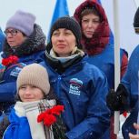 Город-герой Мурманск поддержал  патриотическую акцию «Наша Великая Победа»