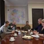Нина Соломонова провела встречу с участниками СВО в Спасском районе