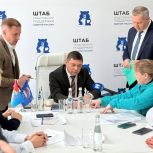 Евгений Первышов провел прием граждан вместе с однопартийцами