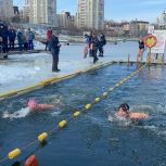 В Саранске состоялись традиционные городские соревнования по спортивному зимнему плаванию