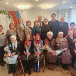 Вручении памятных медалей к 80-летию Победы в Великой Отечественной войне труженицам тыла Аргаяшского и Худайбердинского поселений