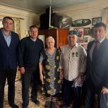 В Катав-Ивановском округе поздравили с юбилеем труженика тыла