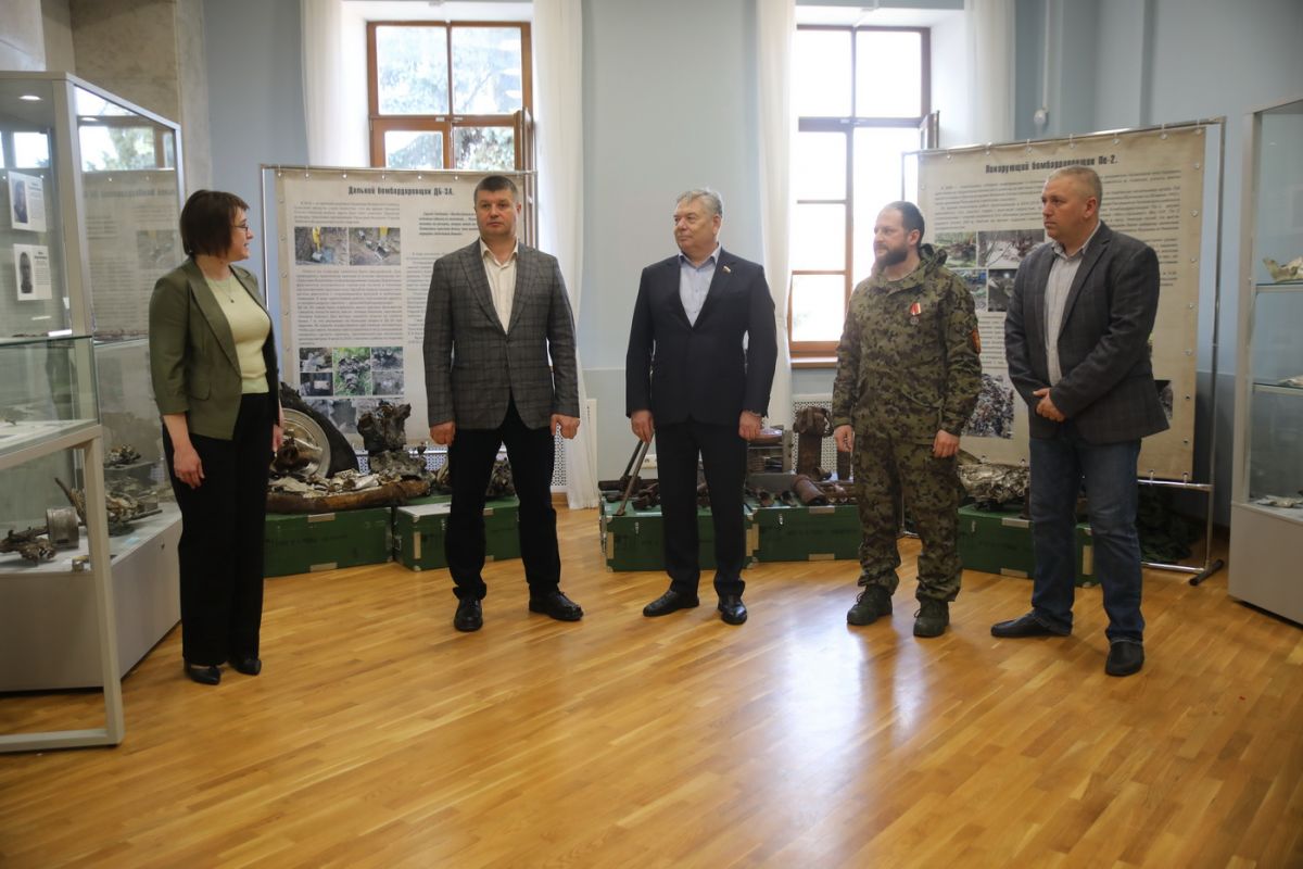 Историческая память: В Туле открылась выставка находок поисковиков