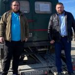 Сторонники «Единой России» Иркутского района отправили в зону СВО ещё один автомобиль