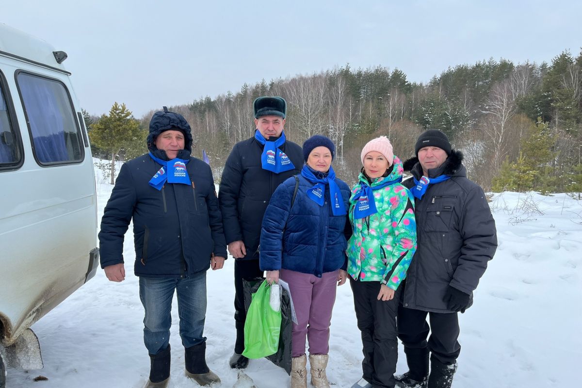 В Атюрьевском районе состоялись лыжные соревнования в рамках Всероссийского спортивного марафона «Сила России»