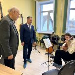 Игорь Мурог посетил Ряжскую детскую музыкальную школу
