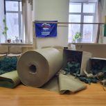 Партийные активисты Карабашского района участвуют в создании маскировочных сетей