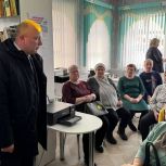 Роман Заварин и Сергей Жестянников в рамках Парламентских дней посетили Верховажский округ