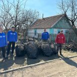 Пензенские волонтеры благоустроили дом ветерана Великой Отечественной войны в Молочанске