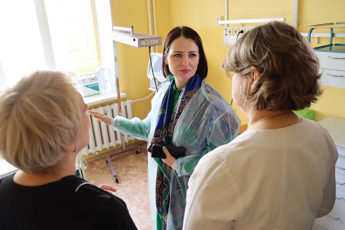 Татьяна Буцкая: В Омской области с большим умом подошли к созданию системы поддержки здоровья детей