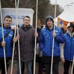 Единороссы Центрального местного отделения приняли участие в Крымской весне
