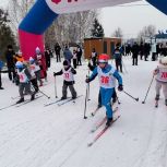 В Ленинске-Кузнецком единороссы провели лыжную гонку