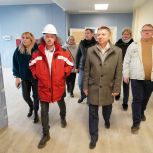 Депутат Мособлдумы Владимир Жук проверил строительство поликлиники в Котельниках