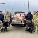 Бойцам, защищающим Курскую и Белгородскую области, доставлена гумпомощь