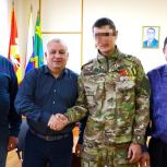 Боец Кунашакского района получил медаль Жукова