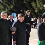 Вячеслав Григорьев поздравил кадет нацгвардии с праздником