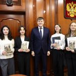Андрей Кропоткин встретился с творческой командой школы №28