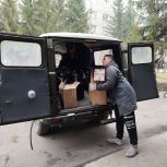 Партийцы передали гуманитарную помощь в ПВР аграрного университета