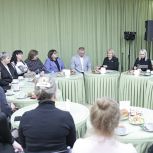 Людмила Бабушкина встретилась с семьями участников СВО