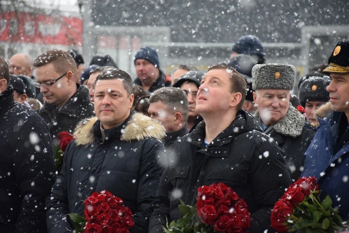 В Пскове почтили память воинов-десантников 6-й роты, 25-лет назад ушедших в бессмертие