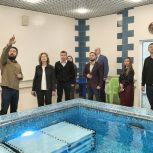 Надежда Гудкова осмотрела спортивные объекты Ноябрьска на доступность для людей с ОВЗ
