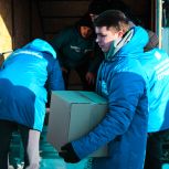 Молодогвардейцы Подмосковья отправились в зону СВО в составе 110-го гуманитарного отряда