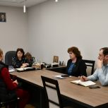 Евгения Рубцова встретилась с участником СВО
