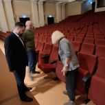 Сергей Кукушкин ознакомился с планами капитального ремонта Рязанской областной филармонии