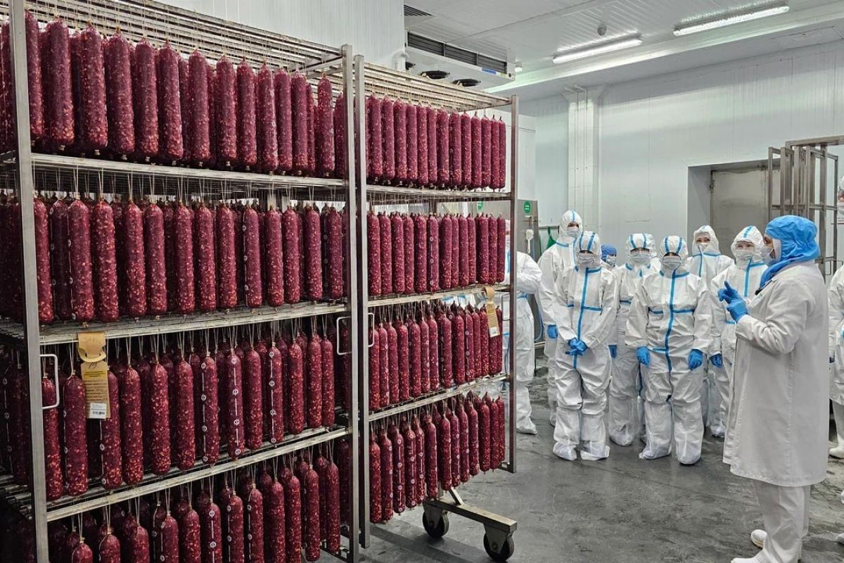 «Единая Россия» организовала для мурманских студентов экскурсию на мясоперерабатывающее предприятие