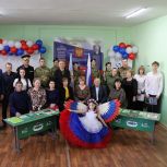 В Роскошнянском УВК торжественно открыли две Парты Героя