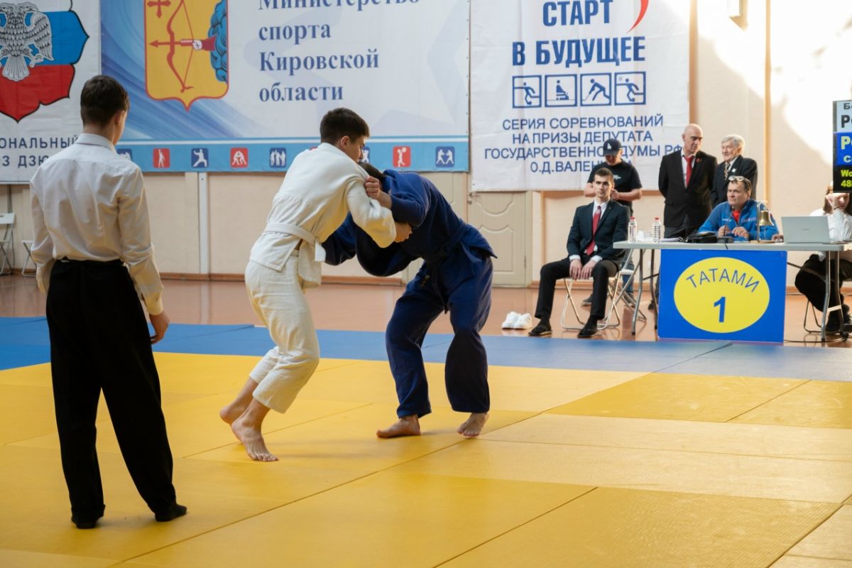 Стали известны чемпионы Кировской области по дзюдо