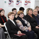 Марина Левина и Галина Алешина приняли участие в открытии новой экспозиции