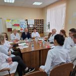 Николай Щеглов посетил Брянскую городскую поликлинику № 1
