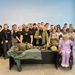 Депутат от «Единой России» провела урок мужества для кузбасских студентов